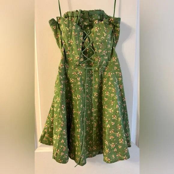 Kimchi Blue Addison Strapless Fit & Flare Mini Dress - Picture 6 of 10